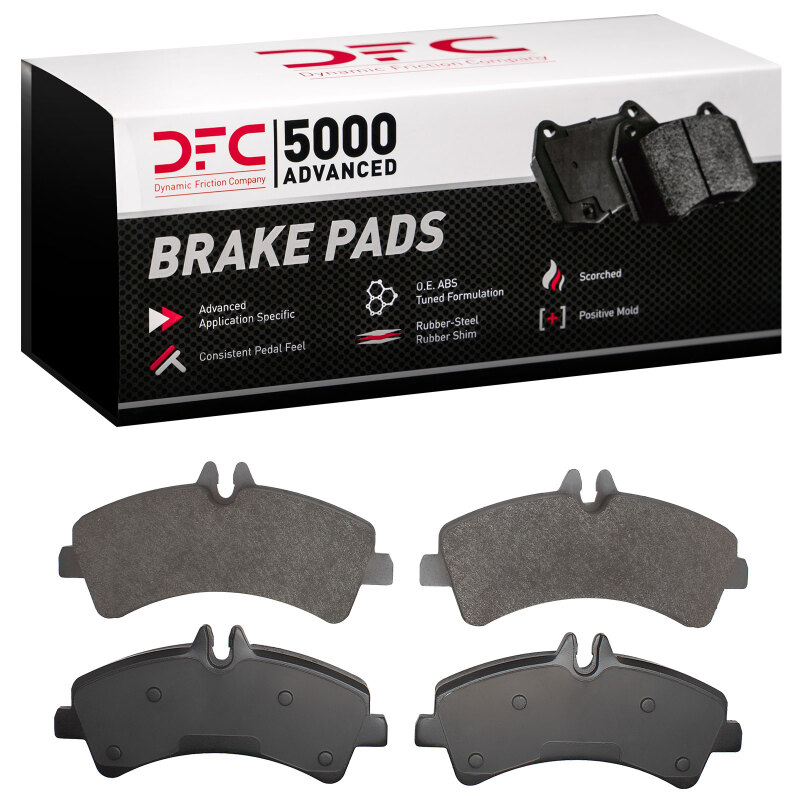 Dodge Sprinter 3500 Brake Pads - Rear - DFC - 5000 Advanced Semi Met - `06-`18