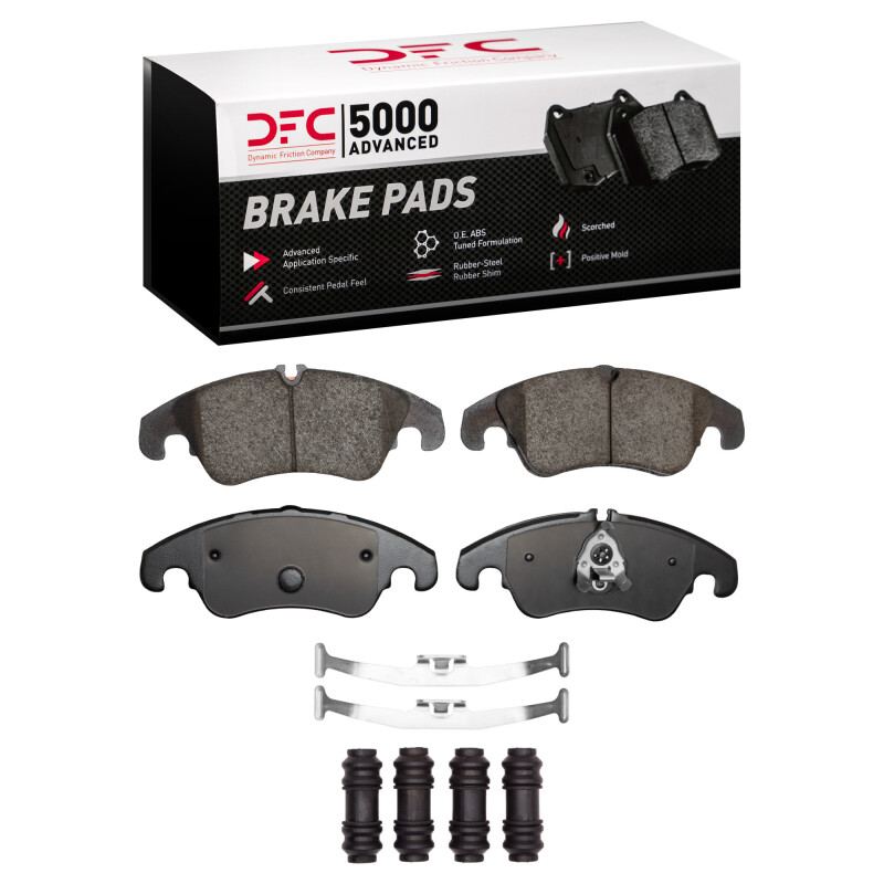 Audi Q5 Brake Pads - Front - DFC - 5000 Advanced Low Metallic - `09-`17