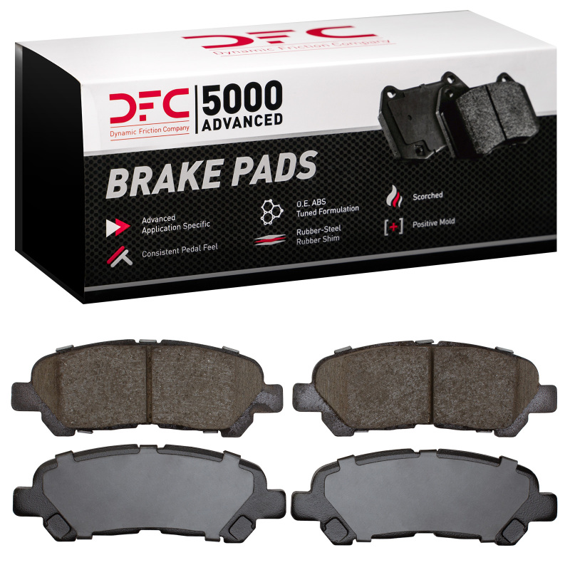 Toyota Highlander Brake Pads - Rear - DFC - 5000 Advanced Ceramic - `08-`13