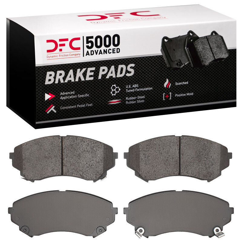 Cadillac CTS Brake Pads - Front - DFC - 5000 Advanced Low Metallic - `08-`14