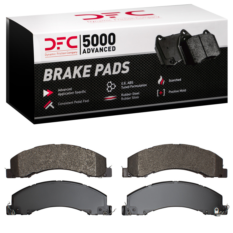 Dodge Ram 4500 Brake Pads - Front + Rear - DFC - 5000 Advanced Semi Metallic - `08-`25