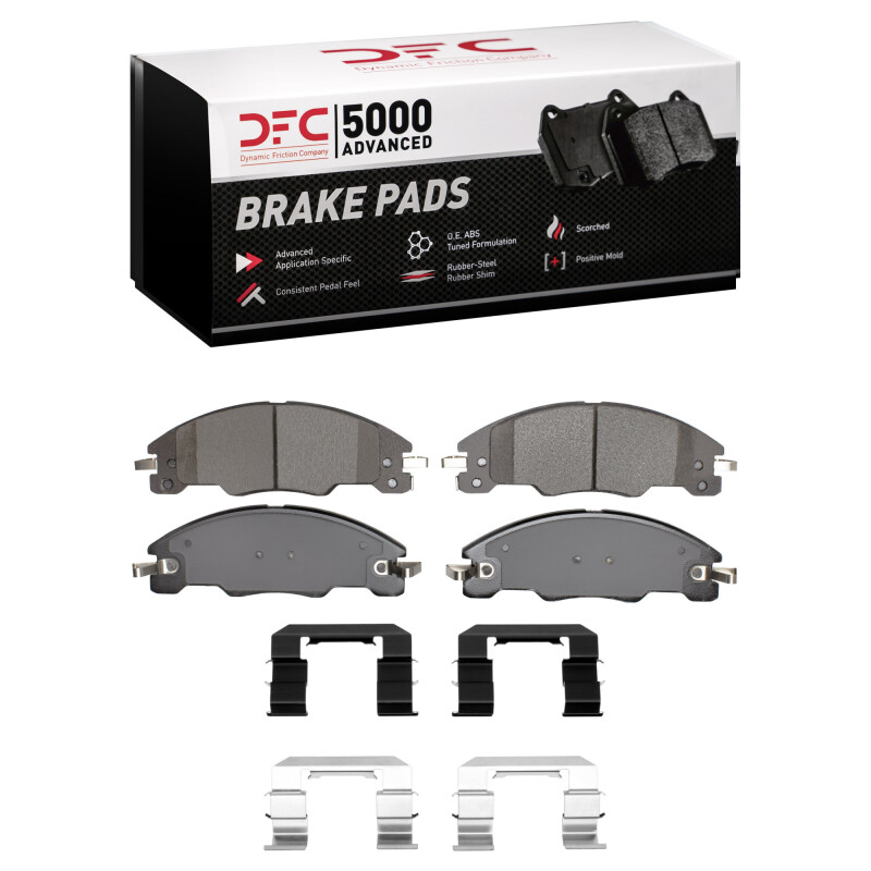 Ford Focus Brake Pads - Front - DFC - 5000 Advanced Ceramic - `08-`11 Ford Focus Brake Pads - Front - DFC - 5000 Advanced Ceramic - `08-`11