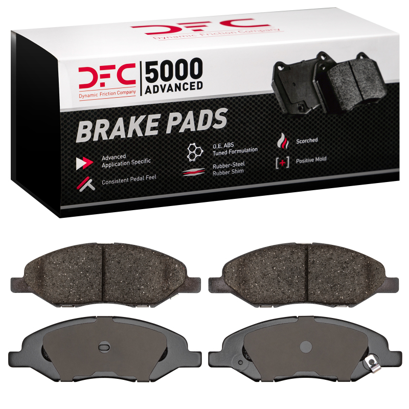 Nissan Versa Brake Pads - Front - DFC - 5000 Advanced Ceramic - `07-`17