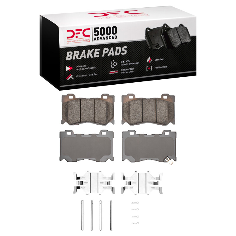 Infiniti M35H Brake Pads - Front - DFC - 5000 Advanced Ceramic - `08-`25