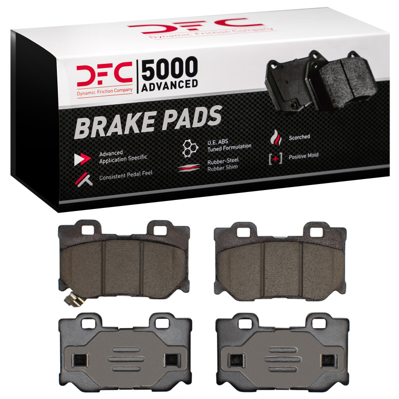 Infiniti G37 Brake Pads - Rear - DFC - 5000 Advanced Ceramic - `08-`25