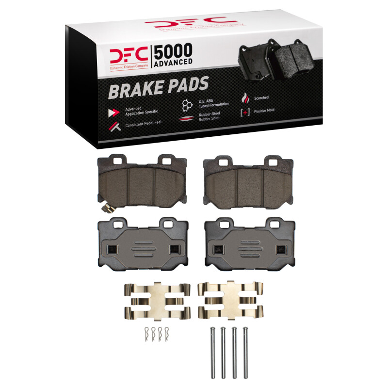 Infiniti Q60 Brake Pads - Rear - DFC - 5000 Advanced Ceramic - `08-`25