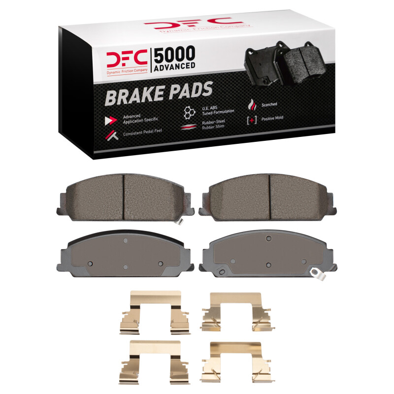 Pontiac G8 Brake Pads - Front - DFC - 5000 Advanced Ceramic - `08-`09