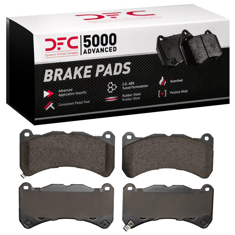 Lexus IS F Brake Pads - Front - DFC - 5000 Advanced Low Metallic - `08-`25
