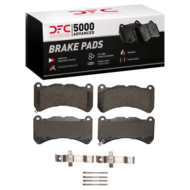 Lexus IS F Brake Pads - Front - DFC - 5000 Advanced Low Metallic - `08-`25