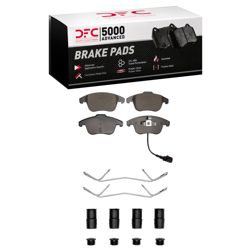 Audi Q3 Brake Pads - Front - DFC - 5000 Advanced Ceramic - `12-`24