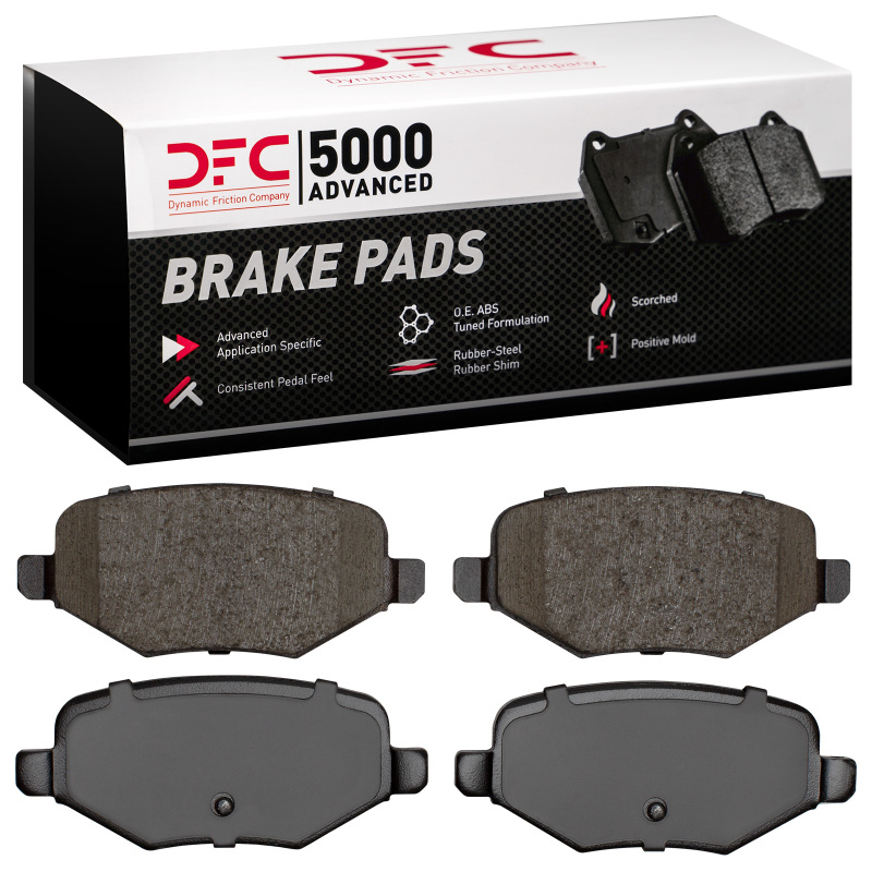 Ford Edge Brake Pads - Rear - DFC - 5000 Advanced Ceramic - `11-`19