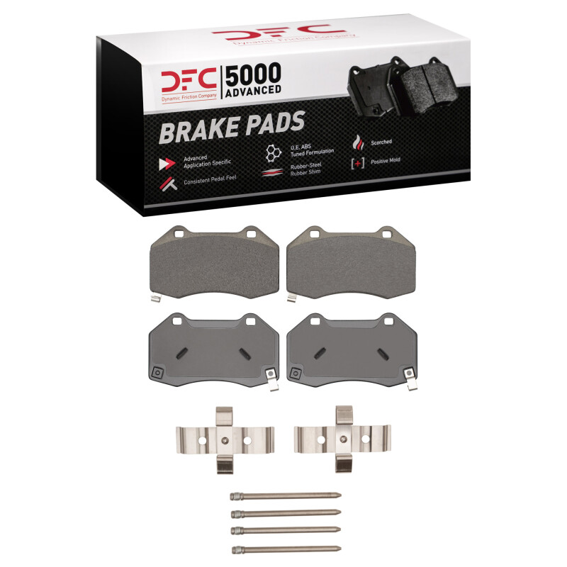 Chevrolet Cobalt Brake Pads - Front - DFC - 5000 Advanced Low Metallic - `07-`10