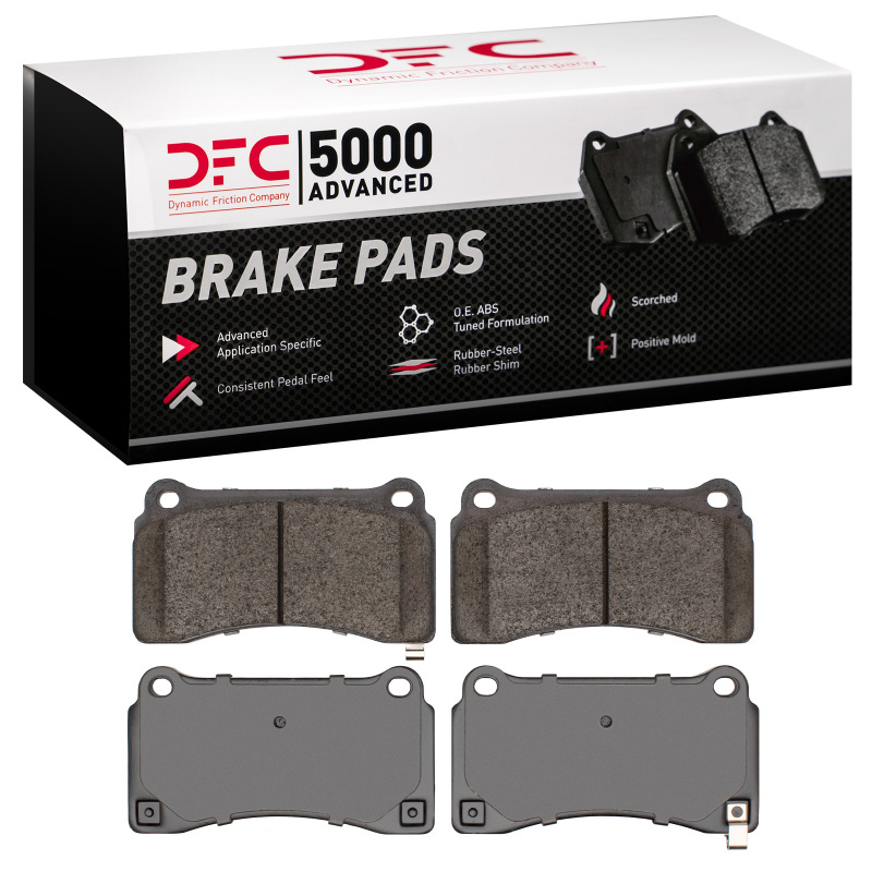 Nissan GT-R Brake Pads - Rear - DFC - 5000 Advanced Low Metallic - `09-`24