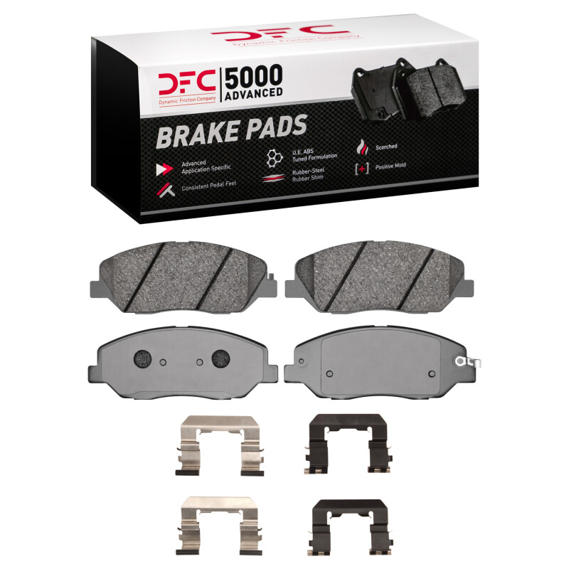 Hyundai Genesis Brake Pads - Front - DFC - 5000 Advanced Ceramic - `09-`11
