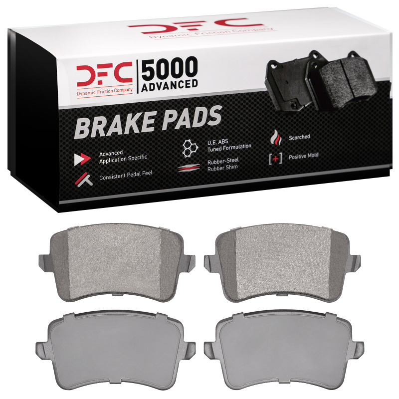 Audi A5 Brake Pads - Rear - DFC - 5000 Advanced Low Metallic - `08-`17