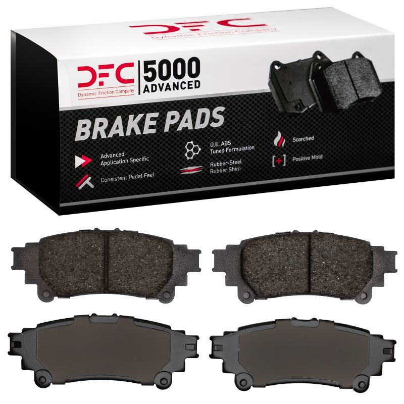 Lexus RX350 Brake Pads - Rear - DFC - 5000 Advanced Ceramic - `10-`20