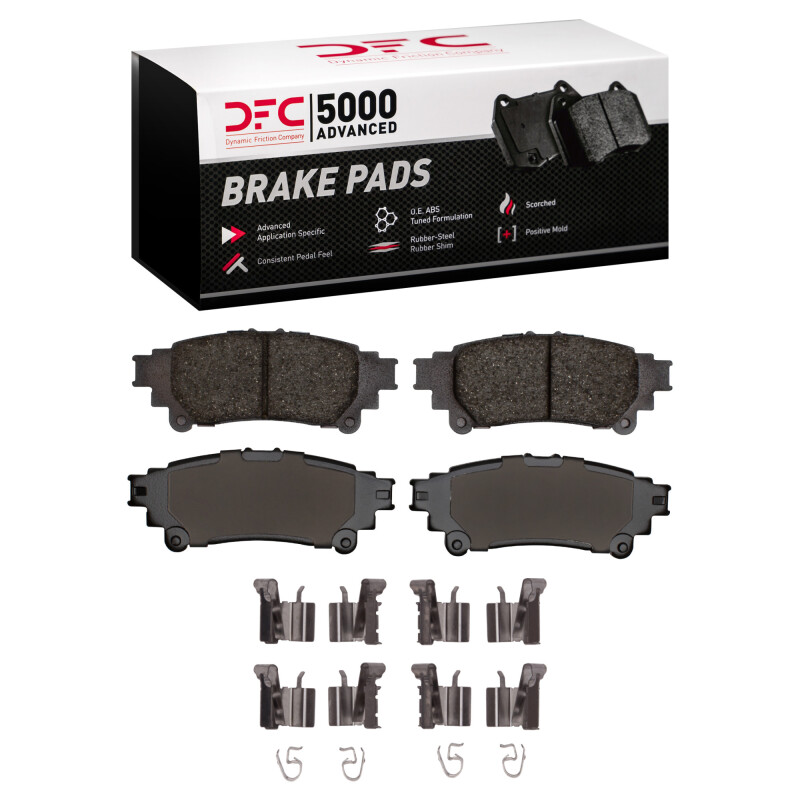 Lexus RX350 Brake Pads - Rear - DFC - 5000 Advanced Ceramic - `10-`20
