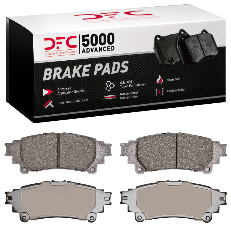 Lexus IS250 Brake Pads - Rear - DFC - 5000 Advanced Ceramic - `13-`20