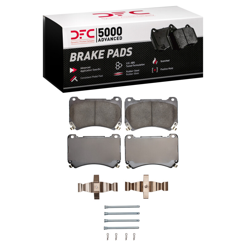 Hyundai Equus Brake Pads - Front - DFC - 5000 Advanced Ceramic - `09-`14