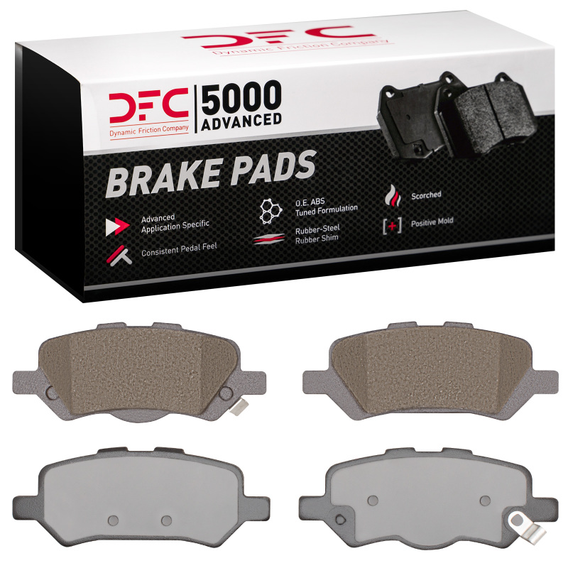 Toyota Venza Brake Pads - Rear - DFC - 5000 Advanced Ceramic - `09-`15