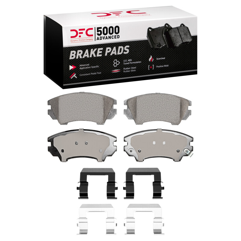 Chevrolet Camaro Brake Pads - Front - DFC - 5000 Advanced Ceramic - `10-`15 Chevrolet Camaro Brake Pads - Front - DFC - 5000 Advanced Ceramic - `10-`15