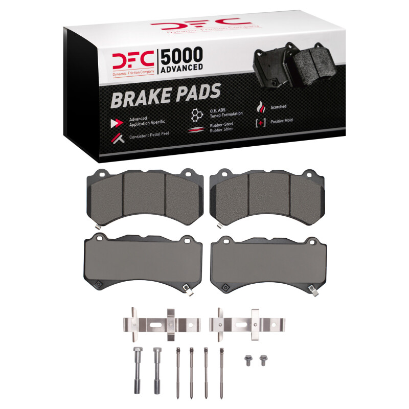 Cadillac CTS Brake Pads - Front - DFC - 5000 Advanced Low Metallic - `09-`22