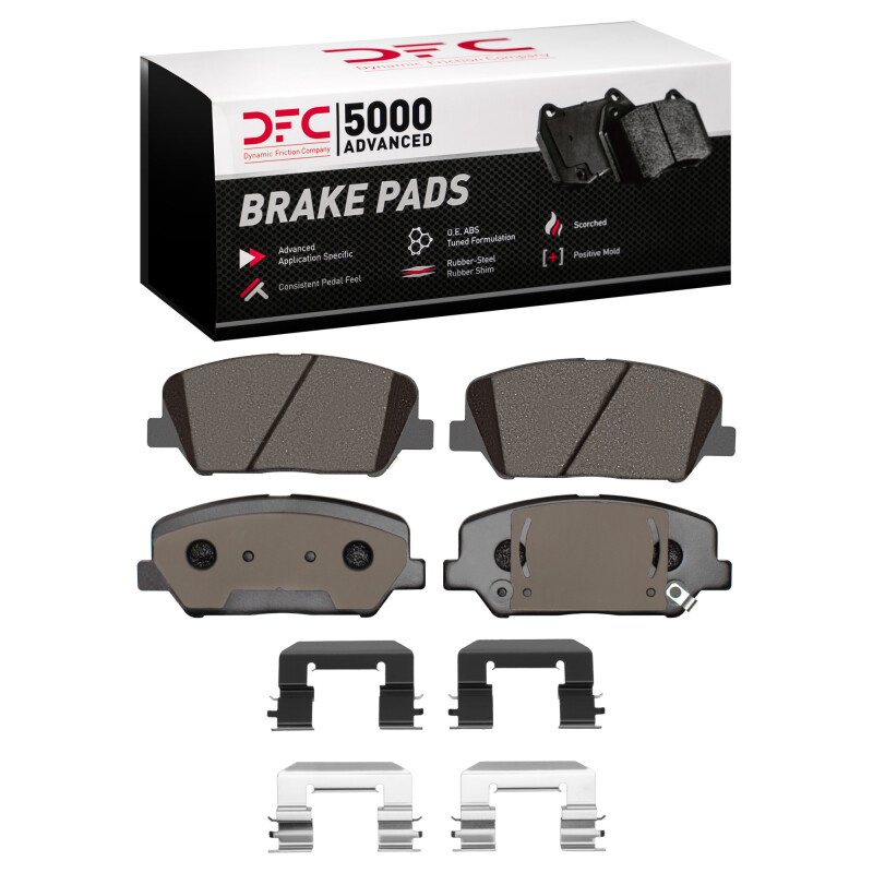 Hyundai Veloster Brake Pads - Front - DFC - 5000 Advanced Ceramic - `13-`15