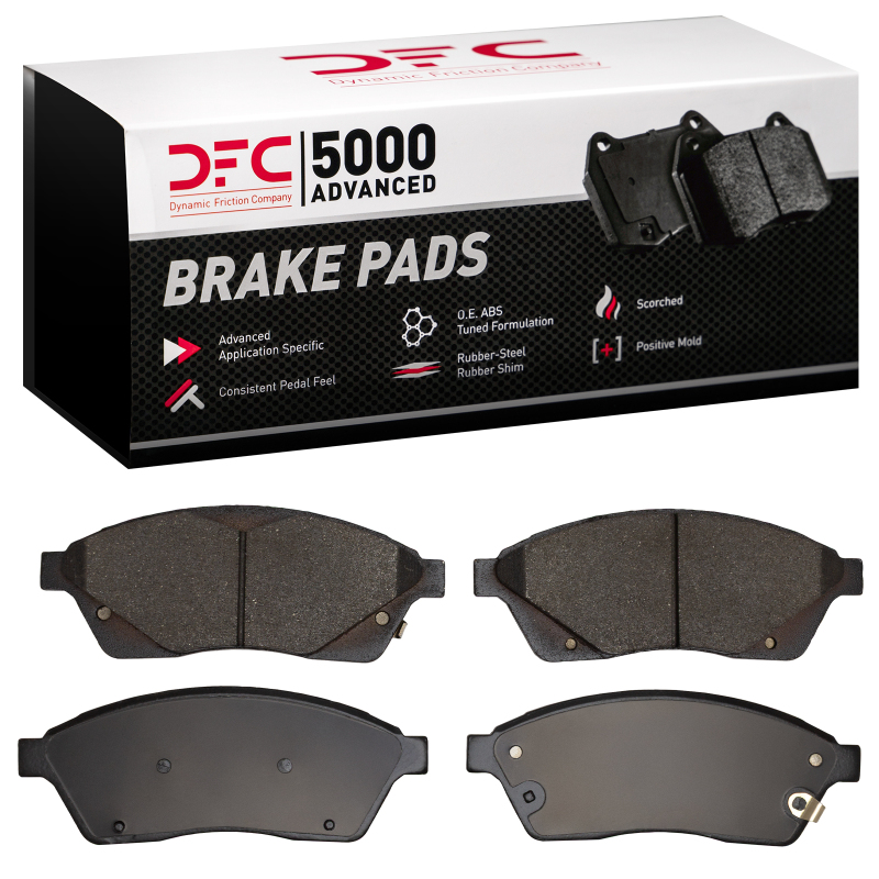 Cadillac SRX Brake Pads - Front - DFC - 5000 Advanced Low Metallic - `10-`16