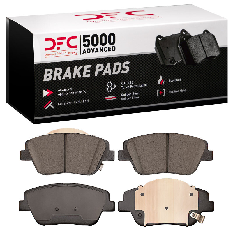 Hyundai Sonata Brake Pads - Front - DFC - 5000 Advanced Ceramic - `09-`16