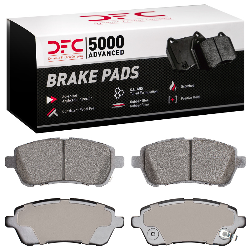 Ford Fiesta Brake Pads - Front - DFC - 5000 Advanced Ceramic - `11-`23