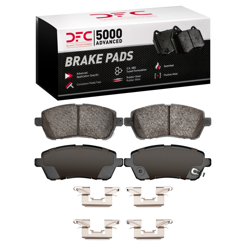 Mazda 2 Brake Pads - Front - DFC - 5000 Advanced Ceramic - `11-`17