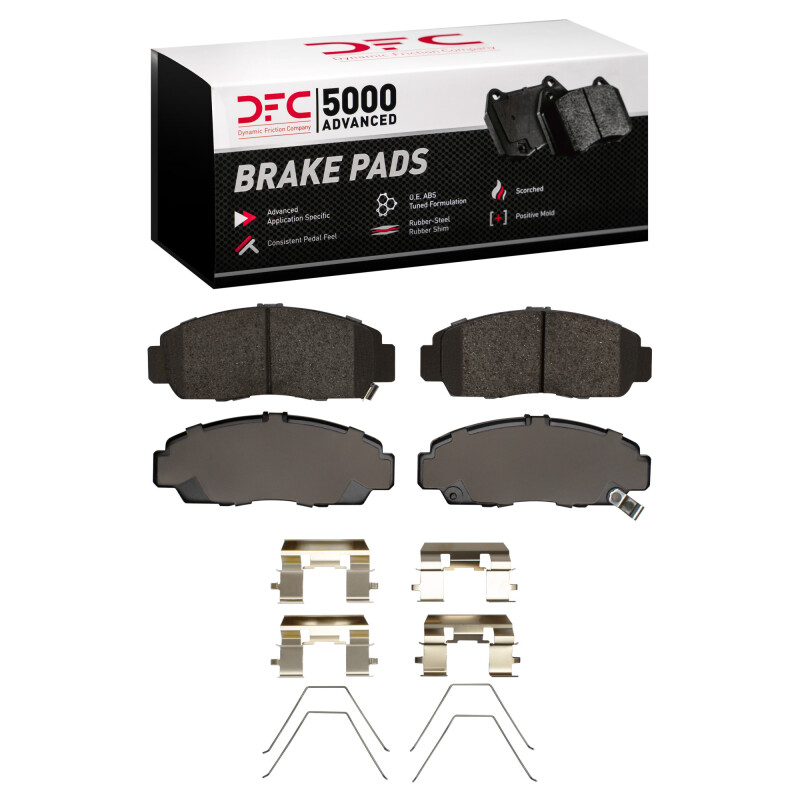 Acura TSX Brake Pads - Front - DFC - 5000 Advanced Ceramic - `99-`14