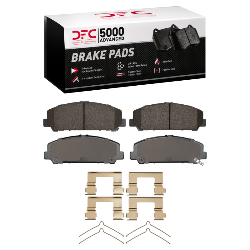 Nissan Titan Brake Pads - Front - DFC - 5000 Advanced Ceramic - `05-`24