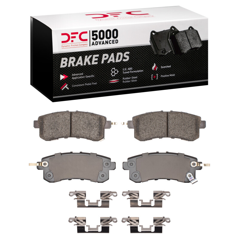 Infiniti QX80 Brake Pads - Rear - DFC - 5000 Advanced Ceramic - `10-`24