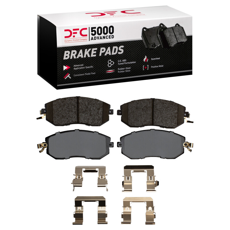 Scion FR-S Brake Pads - Front - DFC - 5000 Advanced Ceramic - `10-`20