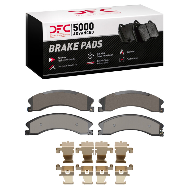 Nissan NV2500 Brake Pads - Rear - DFC - 5000 Advanced Ceramic - `12-`24