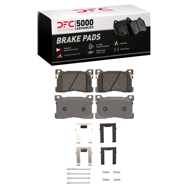 Hyundai Equus Brake Pads - Front - DFC - 5000 Advanced Ceramic - `12-`17