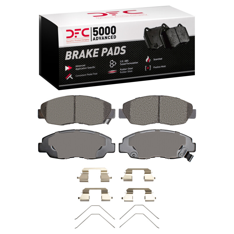 Acura EL Brake Pads - Front - DFC - 5000 Advanced Ceramic - `96-`15