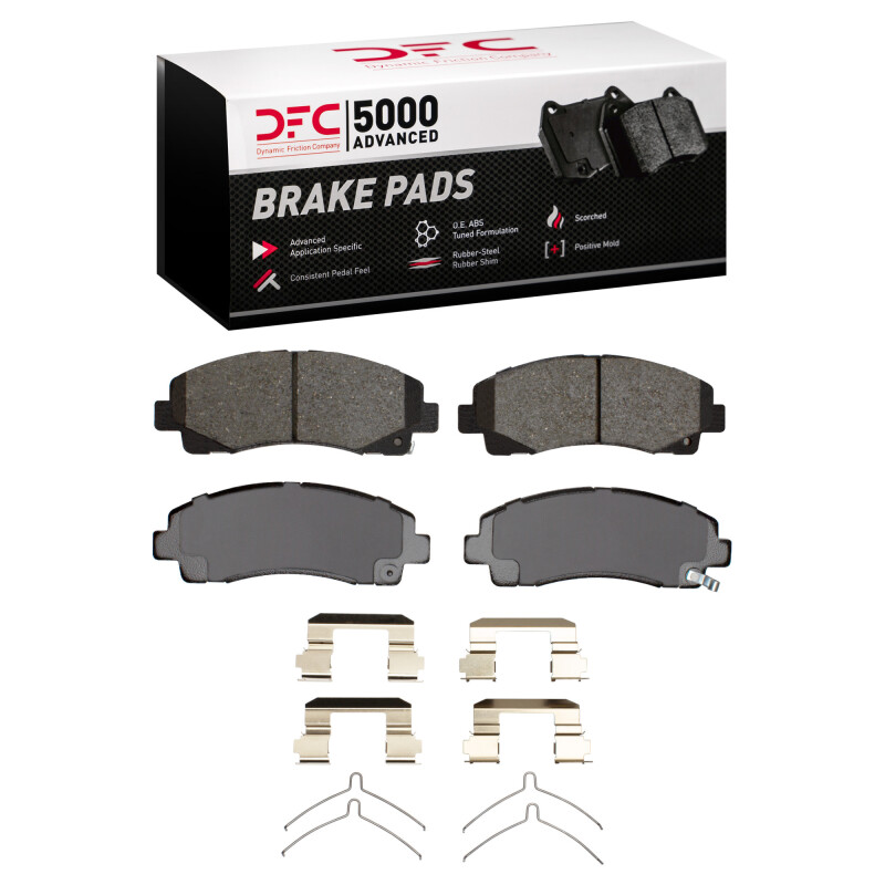 Acura TLX Brake Pads - Front - DFC - 5000 Advanced Ceramic - `06-`20