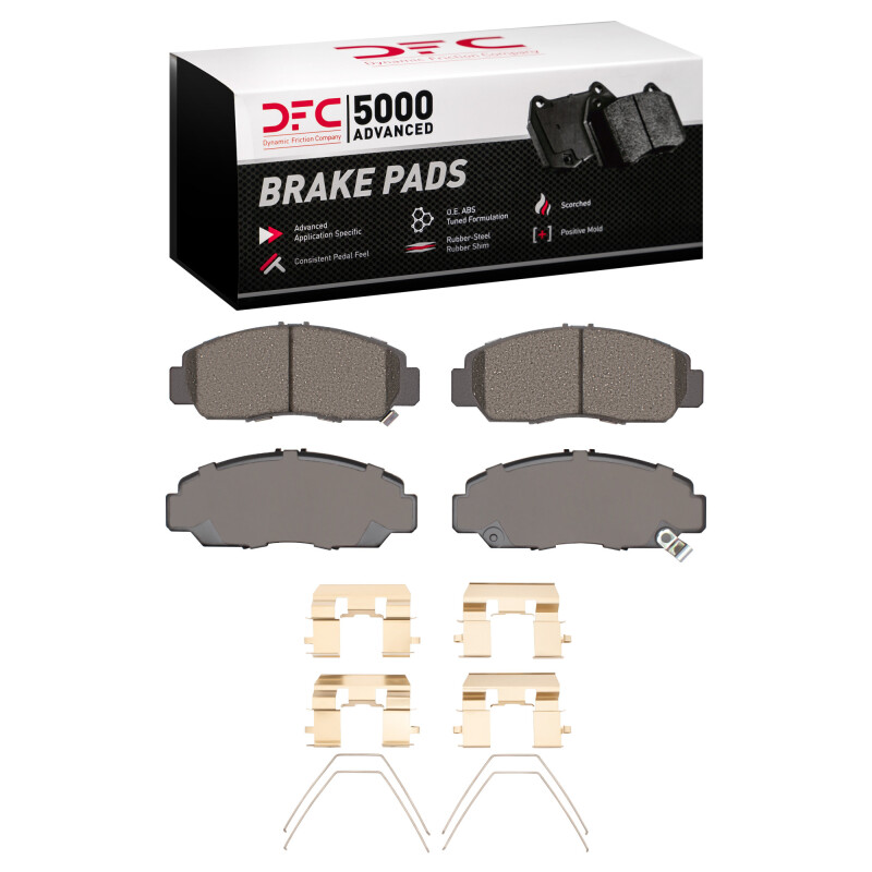 Acura CSX Brake Pads - Front - DFC - 5000 Advanced Ceramic - `03-`22