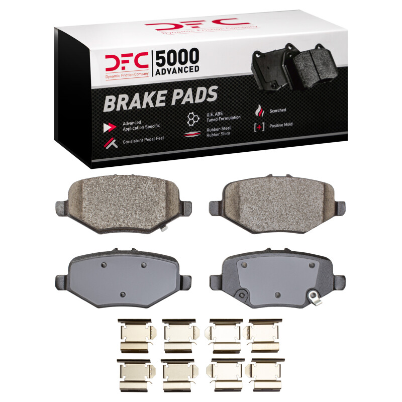 Ford Explorer Brake Pads - Rear - DFC - 5000 Advanced Ceramic - `13-`19