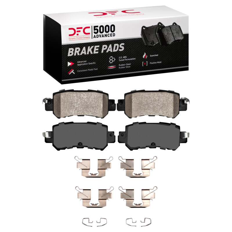 Mazda CX-3 Brake Pads - Rear - DFC - 5000 Advanced Ceramic - `13-`18