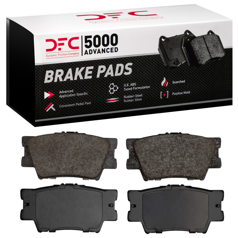 Lexus ES300H Brake Pads - Rear - DFC - 5000 Advanced Ceramic - `06-`24