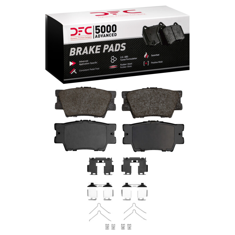 Lexus HS250H Brake Pads - Rear - DFC - DFC 5000 Advanced Ceramic - `06-`18