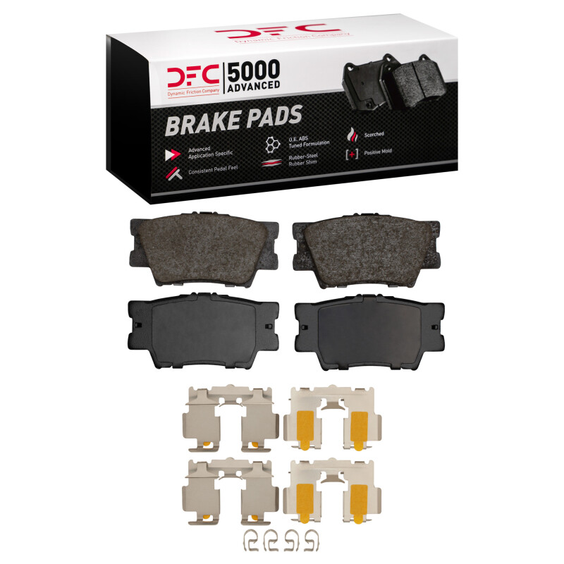Lexus ES350 Brake Pads - Rear - DFC - 5000 Advanced Ceramic - `07-`24