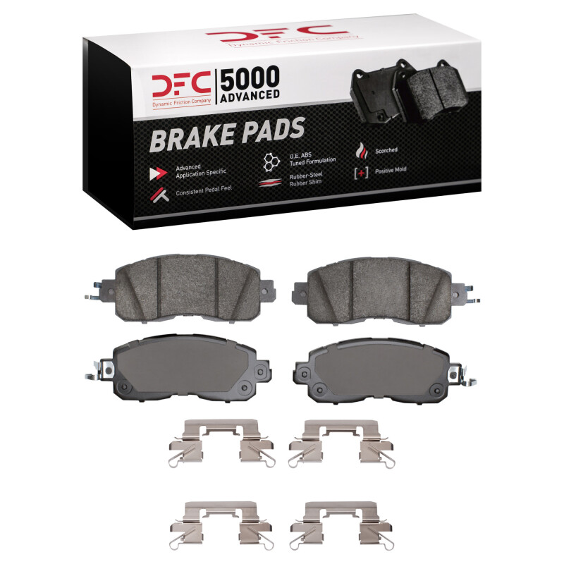 Nissan Altima Brake Pads - Front - DFC - 5000 Advanced Ceramic - `13-`25