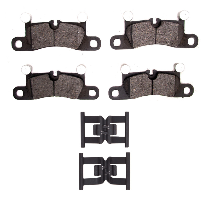 Porsche Boxster Brake Pads - Rear - DFC - 5000 Advanced Low Metallic - `12-`23