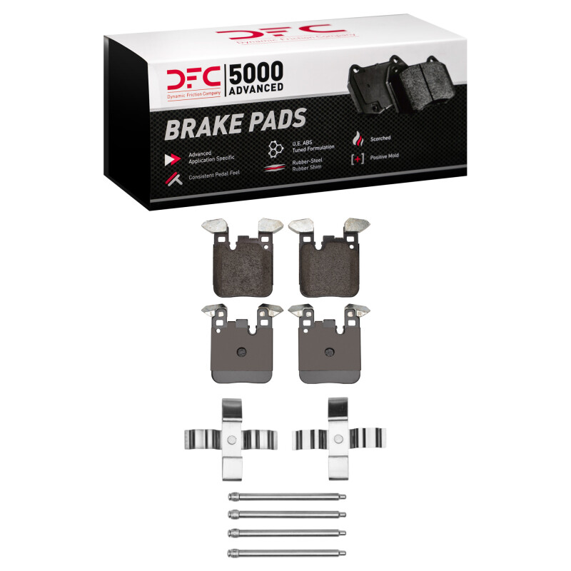 BMW M3 Brake Pads - Rear - DFC - 5000 Advanced Low Metallic - `12-`21