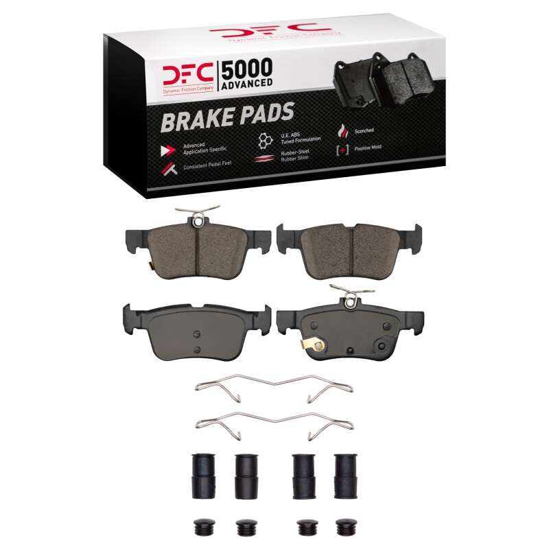 Ford Fusion Brake Pads - Rear - DFC - 5000 Advanced Ceramic - `13-`24