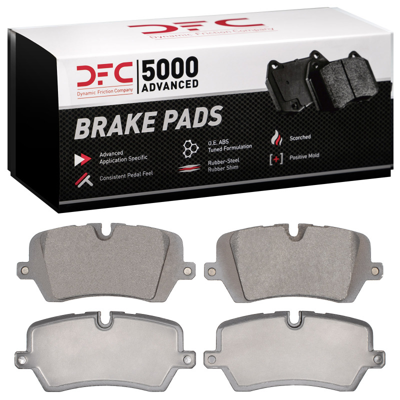 Land Rover Discovery Brake Pads - Rear - DFC - 5000 Advanced Low Metallic - `13-`22